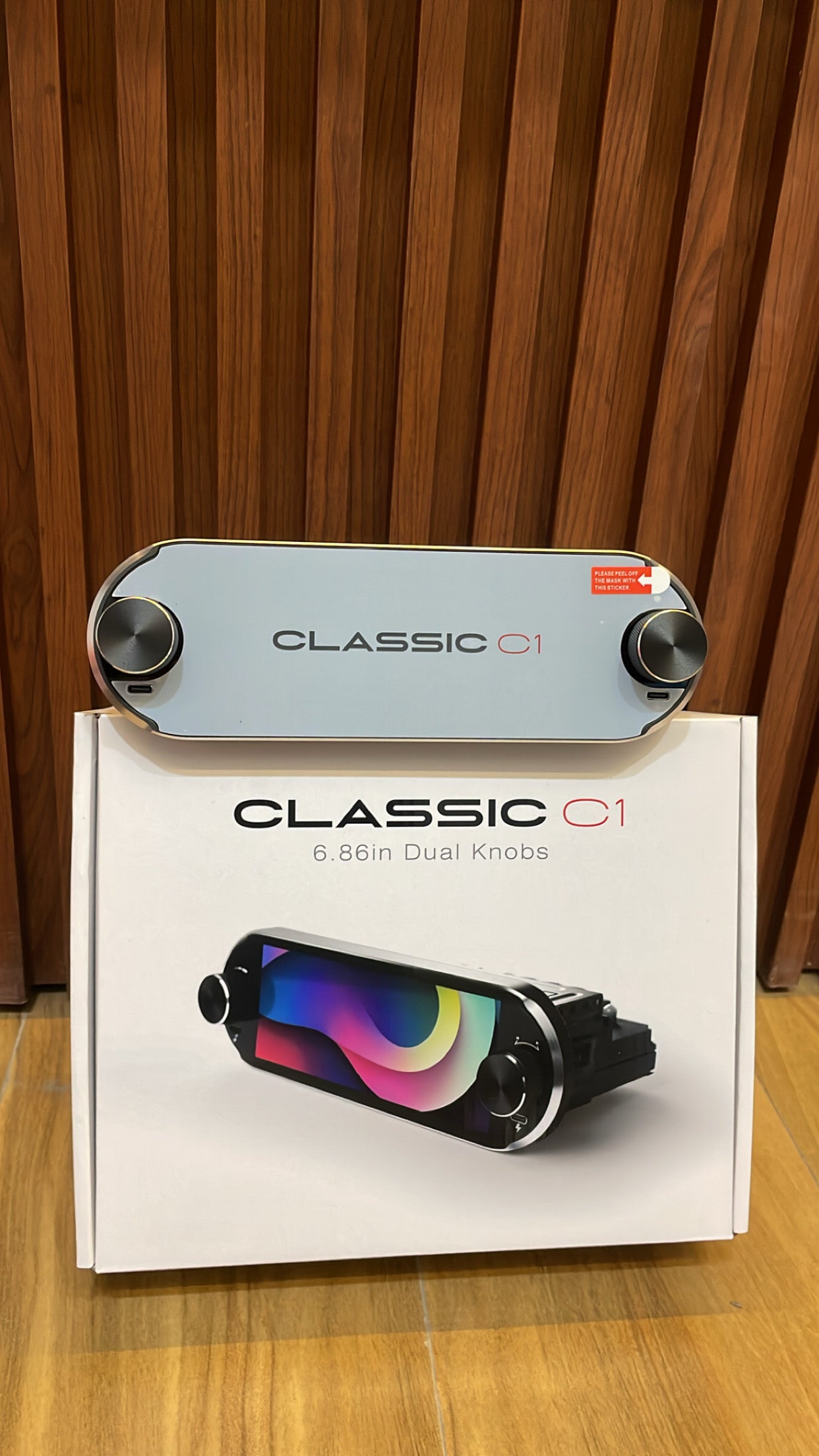 Classic C1 Diamond Dual Knob Android Player (6.86 Inch)