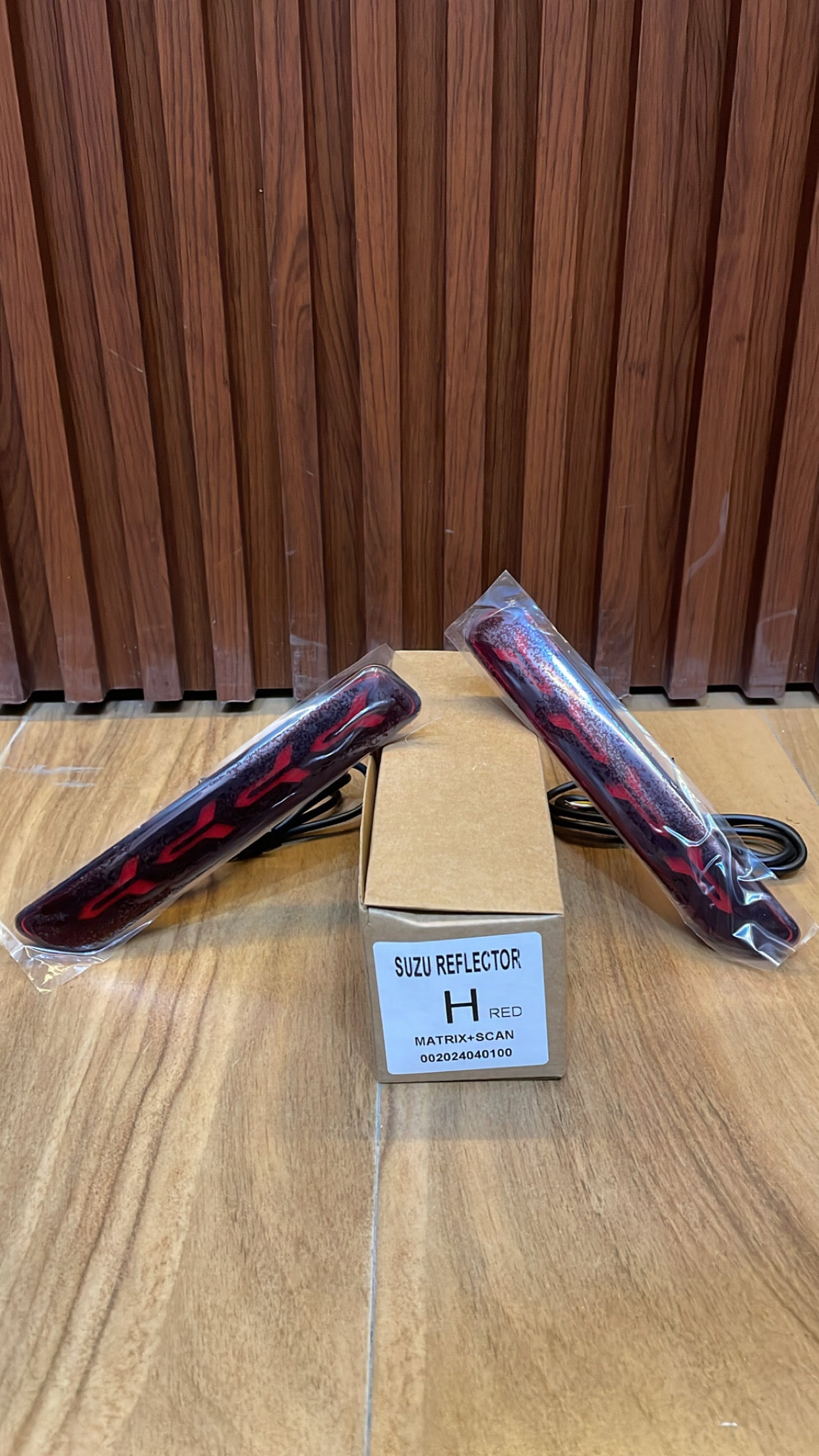 Matrix Rear Reflector LED for Suzuki Cars (Swift, Baleno, Fronx) & Toyota Glanza