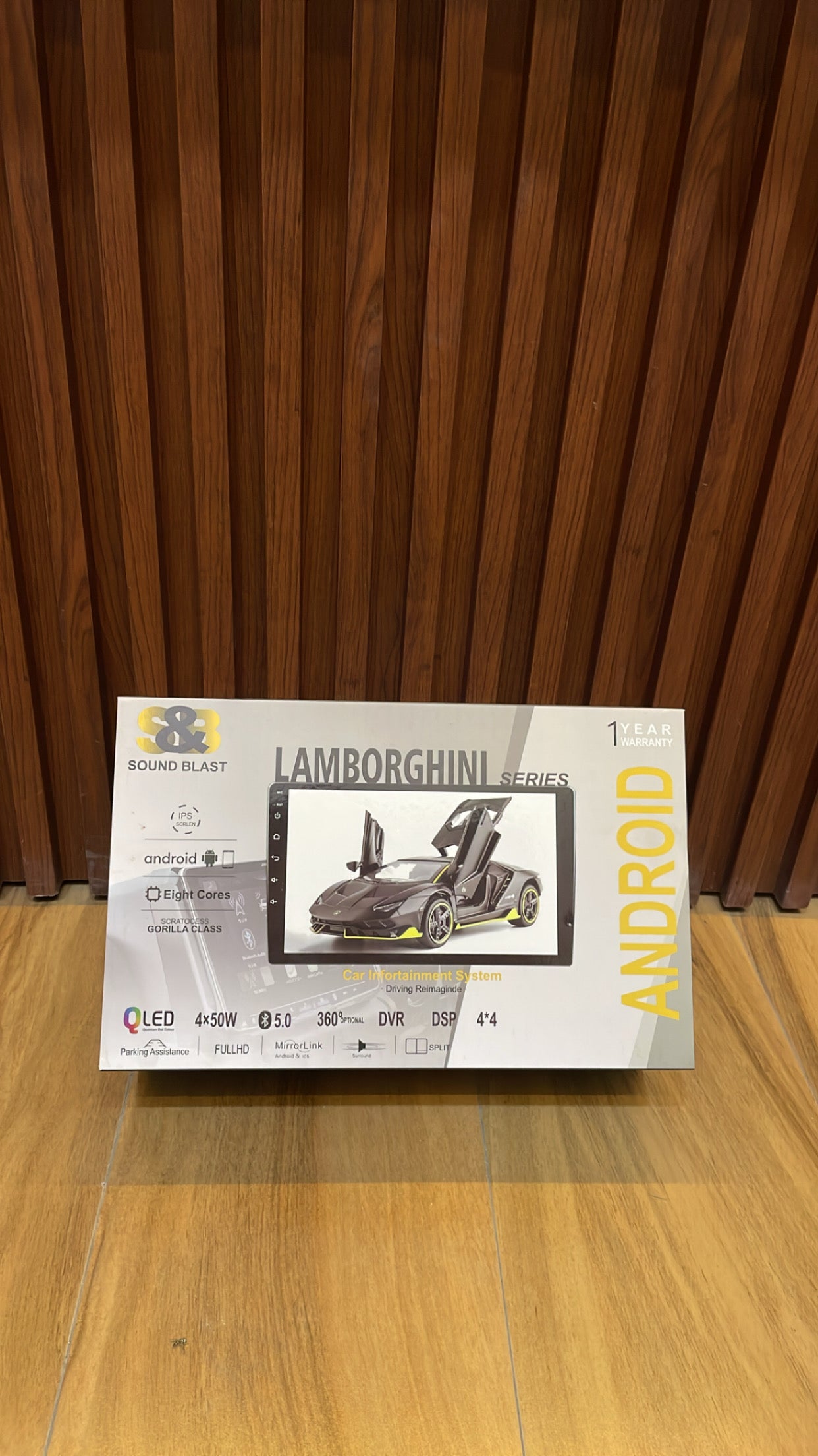 S&B Lamborghini 9” Android Stereo