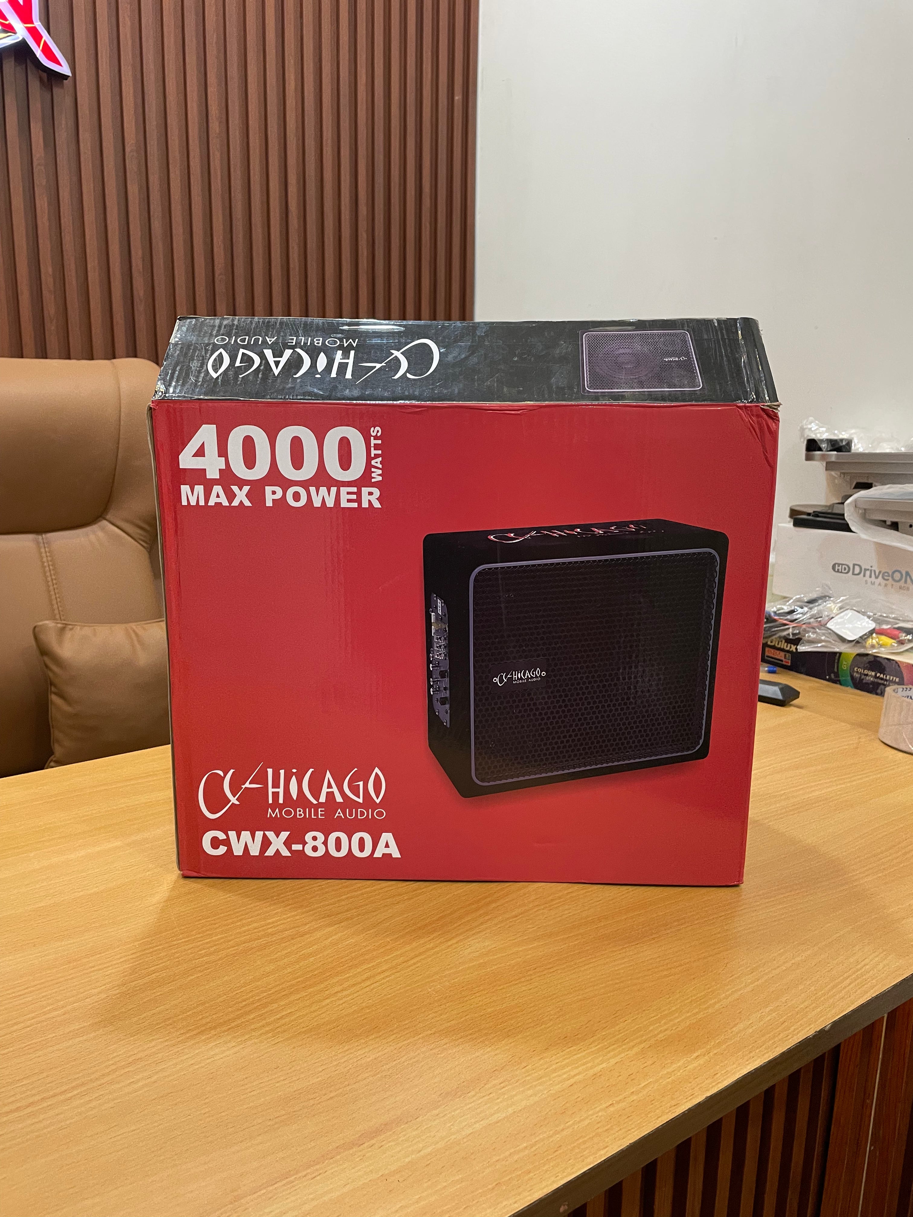 Chicago CWX-800A – 8” Active Subwoofer