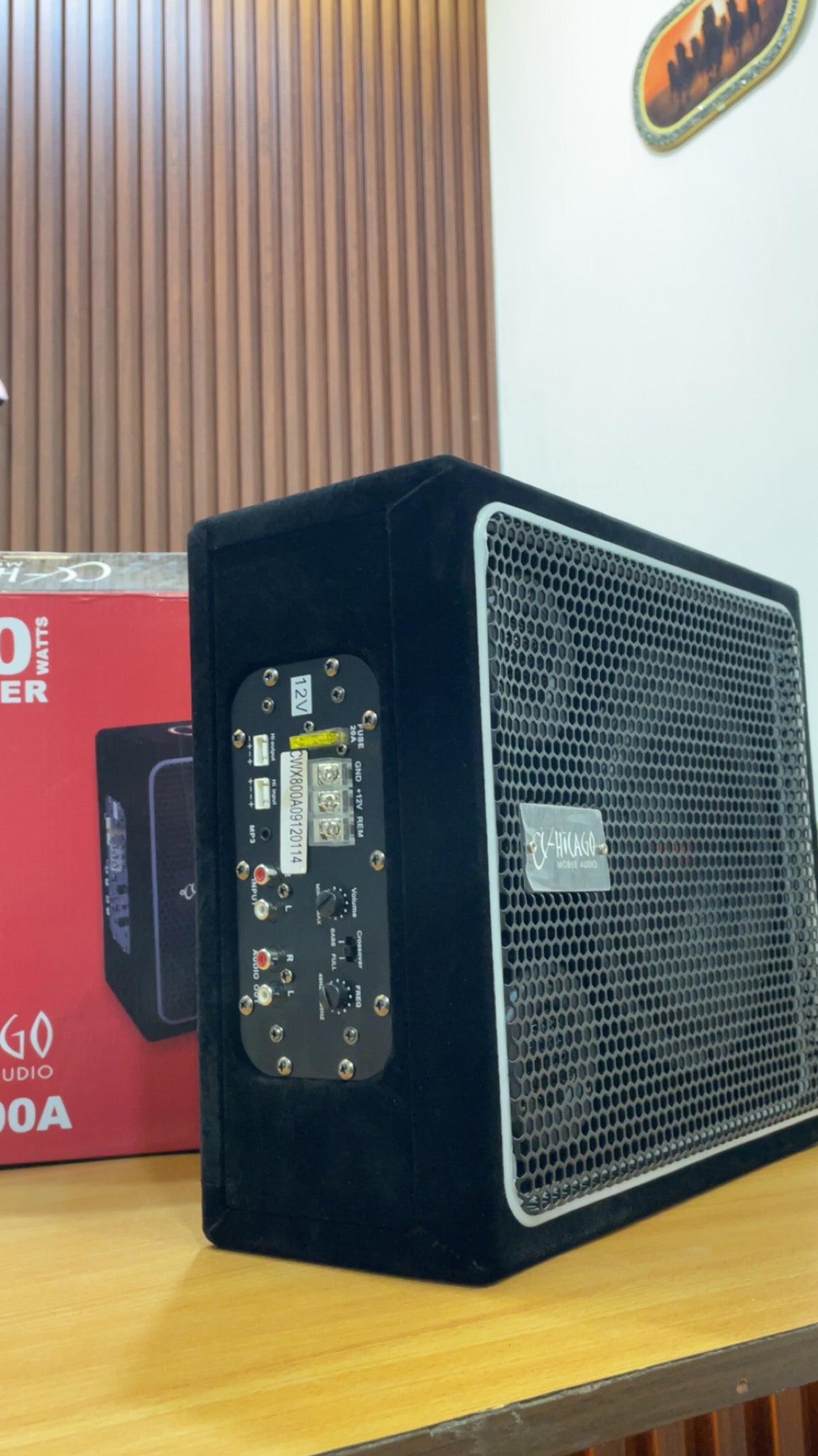 Chicago CWX-800A – 8” Active Subwoofer