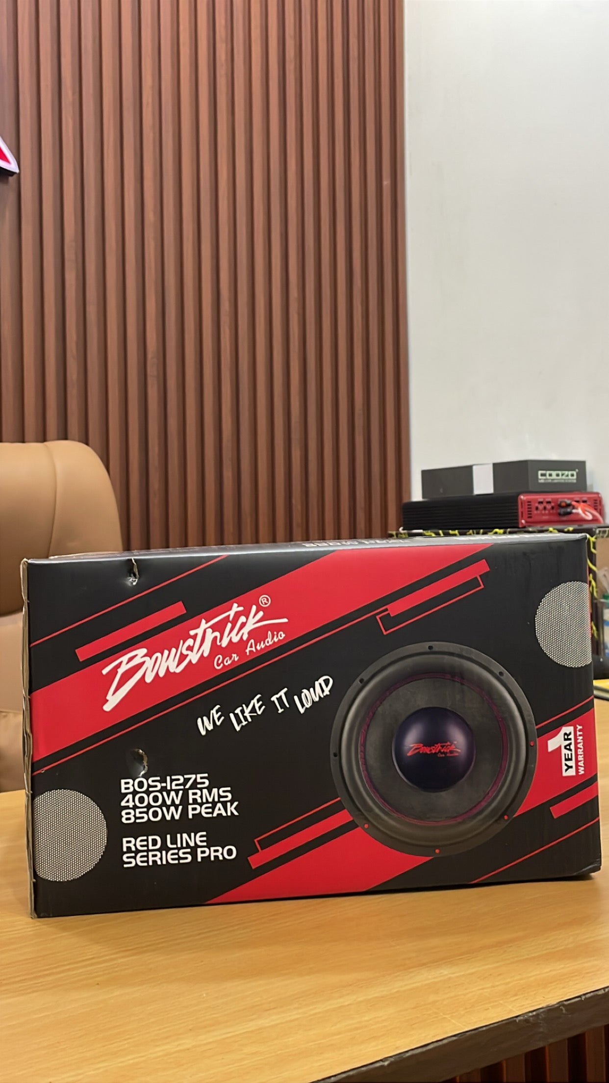 Bowstrick BOS-1275 – 12” High Power Subwoofer