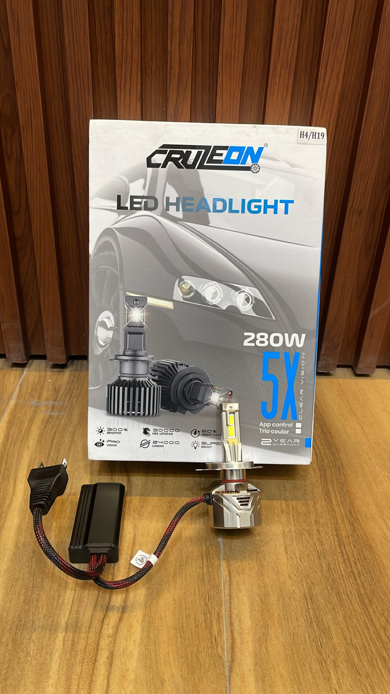 CRUZEON 280W LED Headlight – Extreme Brightness Upgrade
