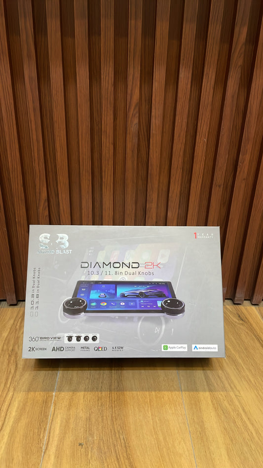 S&B Diamond Dual Knob X80S Android Stereo