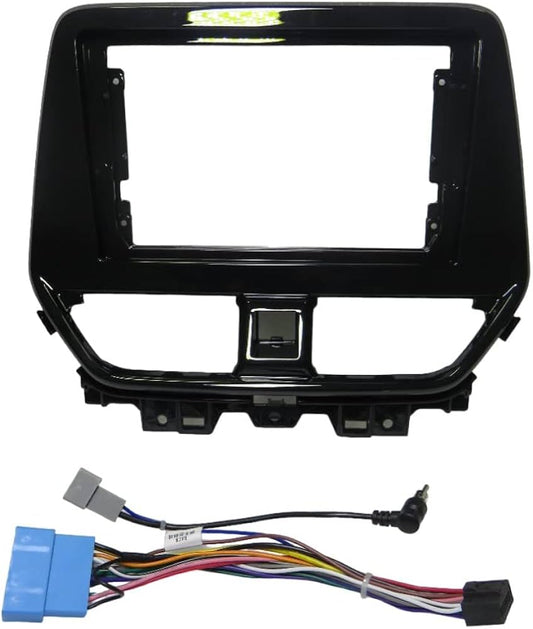 Maxxfit High Gloss 9 Inch Car Stereo Frame With Wiring for Baleno (2022+)