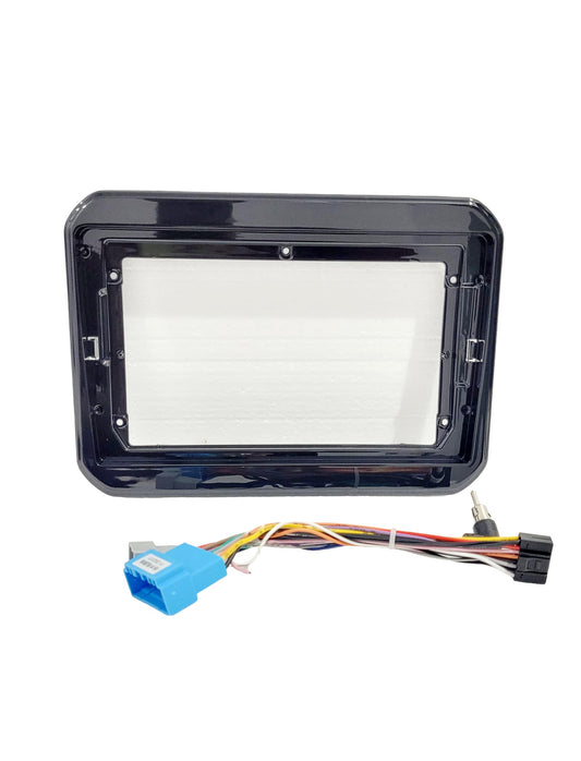 Maxxfit High Gloss 9 Inch Car Stereo Frame With Wiring for Ignis (2017–2024+)