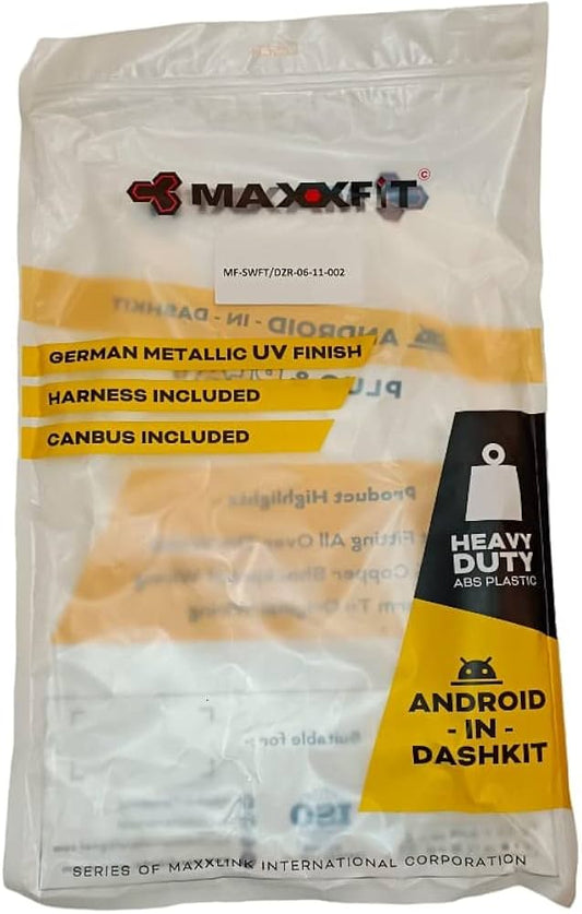 Maxxfit High Gloss 9 Inch Car Stereo Frame With Wiring for Swift (2024+)