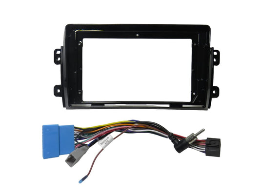 Maxxfit High Gloss 9 Inch Car Stereo Frame With Wiring for Ritz (2009–2017)